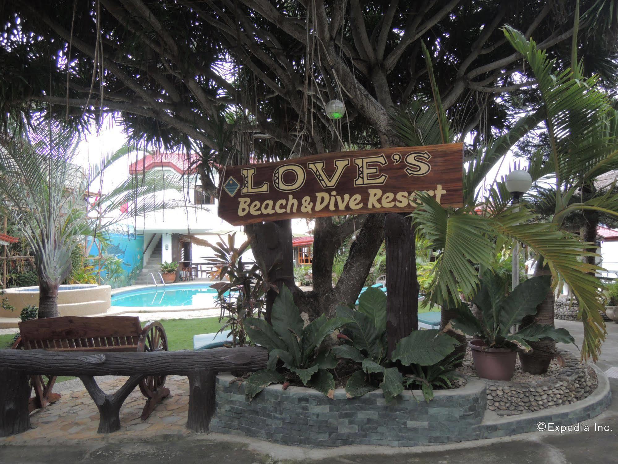 Love'S Beach & Dive Resort Moalboal Exteriör bild