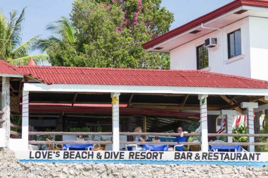 Love'S Beach & Dive Resort Moalboal Exteriör bild
