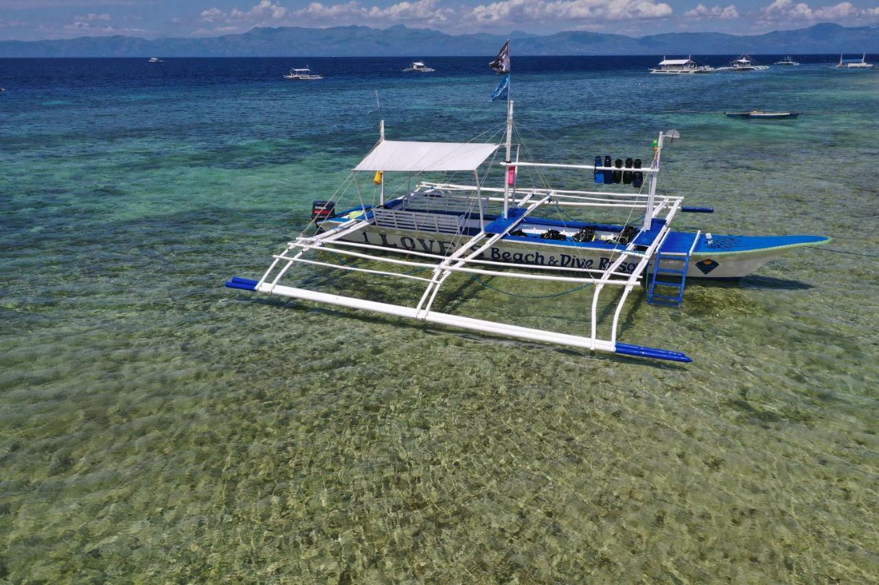 Love'S Beach & Dive Resort Moalboal Exteriör bild