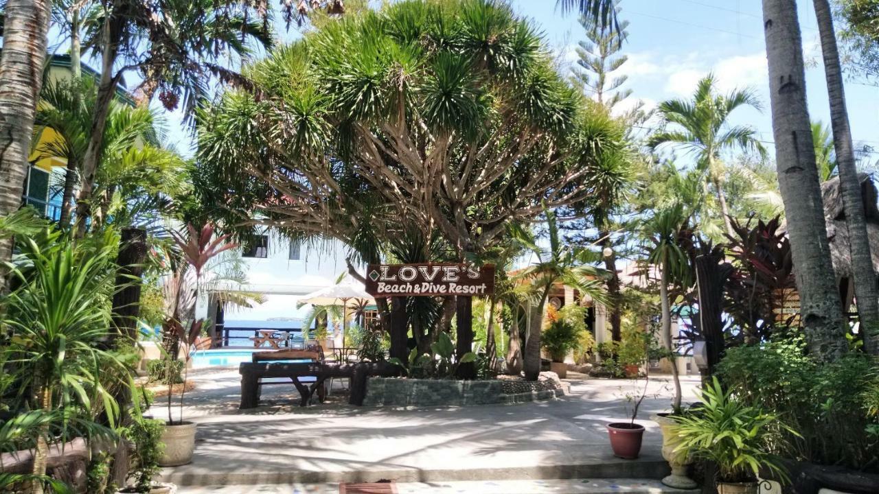 Love'S Beach & Dive Resort Moalboal Exteriör bild